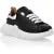 Leather Lo-Top Sneakers Hexagon Insert Sole And Plein