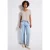 Street One Dames Silk-Look Shirt met rimpels in Beige