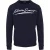 Plein Sport marineblauw sweatshirt met groot handtekeninglogo