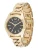 GUESS Analoog horloge  goud / zwart