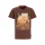 Me & My Monkey T-shirt bruin
