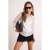 TRENDYOLMİLLA Dames Beige Effen Lang Relaxed fit Overhemden