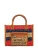 Pepe Jeans Handtas ‘Zadie London’  navy / cognac / oranjerood