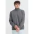 Blend regular fit sweater – grijs