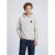 Petrol Industries hoodie met logo – lichtgrijs