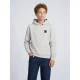 Petrol Industries hoodie met logo – lichtgrijs