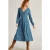 White Stuff Megan Jersey Dress Blue Multi