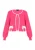 Faina Vest Dames roze wit