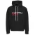 Palm Angels geborduurde sterrenlogo zwarte hoodie