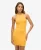 Jersey Racer Mini-jurk Geel