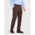 Blue Industry Dessin chino met bandplooi |