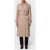 GUESS Nina Long Trench Coa Velvet Taupe
