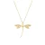 Luxeketting met glanzende 18K gouden afwerking Zirkonia – Kual