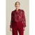 POM Amsterdam Blouse – Milly Woody Burgundy Red