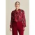 POM Amsterdam Blouse – Milly Woody Burgundy Red