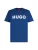 HUGO Shirt ‘Dulivio’  blauw / wit