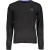Gianmarco Venturi Zwarte Katoenen Heren Trui