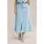 We Fashion Skirt Medium Length Light Blue