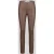 RAFFAELLO ROSSI Slim fit kunstleren broek van viscosemix model ‘RESA’