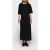 10DAYS Tee Dress Gathering Black