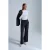 Wijde-pijp Crepe Trousers met Touwtjes
