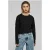 Urban Classics Ladies Check Knit Sweater Black