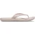 Crocs Crocbrand teenslipper voor heren in Off White