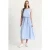 Textuur Blouse & Rok Muslin Stof Twee-Delige Set