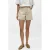 OBJECT denim regular high waist short zand