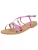 SCAPA Sandalen met riem  fuchsia / zilver