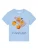 Watapparel Shirt ‘Peaches’  blauw / lichtblauw / geel / oranje