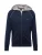 BOSS Sweatvest ‘Mix&Match’  marine / grijs
