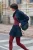 Hoge Taille Mini Skater Rok