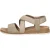 Skechers Bobs Desert Kiss Low Sandalen Plat – Beige –
