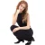 Boss Dames/Dames Fassie Gehaakte Top (Zwart)