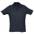 SOLS Heren Zomer II Pique Poloshirt met korte mouwen (Marine)