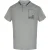 Love Moschino Heren Box Logo Katoenen Poloshirt (Grijs)