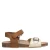 Braqeez sandalen cognac/goud