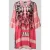 miss goodlife Tuniekjurk van viscose met trompetmouwen