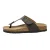 EVER AU Women Flamingo Leather Toe Thong Sandalen – Bruin Geolied Leer