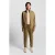 Lyle & Scott Diagonal Weave Zip Through Dusky Green