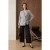 Dames Crepe Blazer Jas