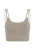 Born Living Yoga Sporttop ‘Blume’  donkerbeige