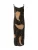 Nasty Gal Jurk  donkerbeige / groen / lichtrood / zwart