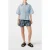 Scotch & Soda Fitted Short Sleeve Shirt Shirting Blue