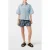 Scotch & Soda Fitted Short Sleeve Shirt Shirting Blue