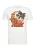 LOGOSHIRT Shirt ‘Tom & Jerry’  gemengde kleuren / wit