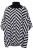 Ulla Popken Cape  marine / wit