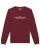 Watapparel Sweatshirt ‘Schau ma moi dann seng mas scho’  bourgogne / wit