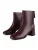 L37 HANDMADE SHOES Enkellaarsje ‘A LONELY PLACE TO BE’  bourgogne